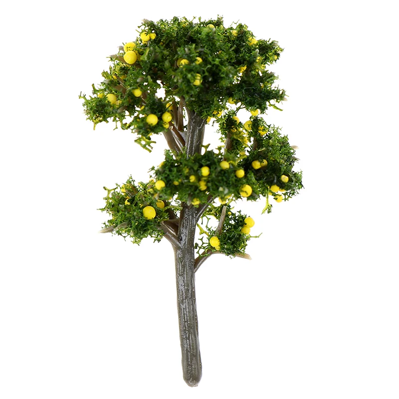1Pc Resin DIY Crafts Fruit Trees For Garden Ornament Dollhouse Plants Home Decoration Furniture Toy Accessories