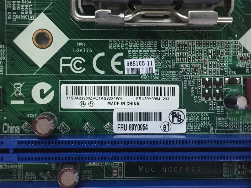 Для lenovo ThinkCentre A70 G41 материнская плата L-IG41M2 89Y0954 материнская плата протестирована полностью