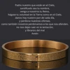 2020 New Luxury Cuff Cross Bracelet Bangle Stainless Steel Open Bracelet Carving Spanish Scripture For Men Women Jewelry 2