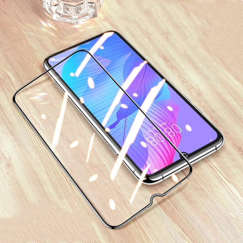 For Huawei Y9 Pro Prime Y9S Y9A Y8P Y7 Y7P Y7A Y6 Y6S Y6P Y5 Y5P Black Edge Tempered Glass Screen Protector Film | Мобильные