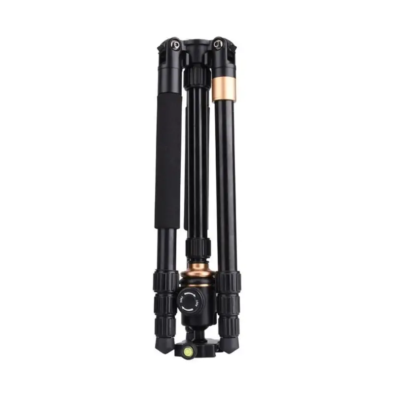  QZSD Q999S Travel Tripod Portable Professional Aluminium Camera Multi-function Dexterous Reverse Ac