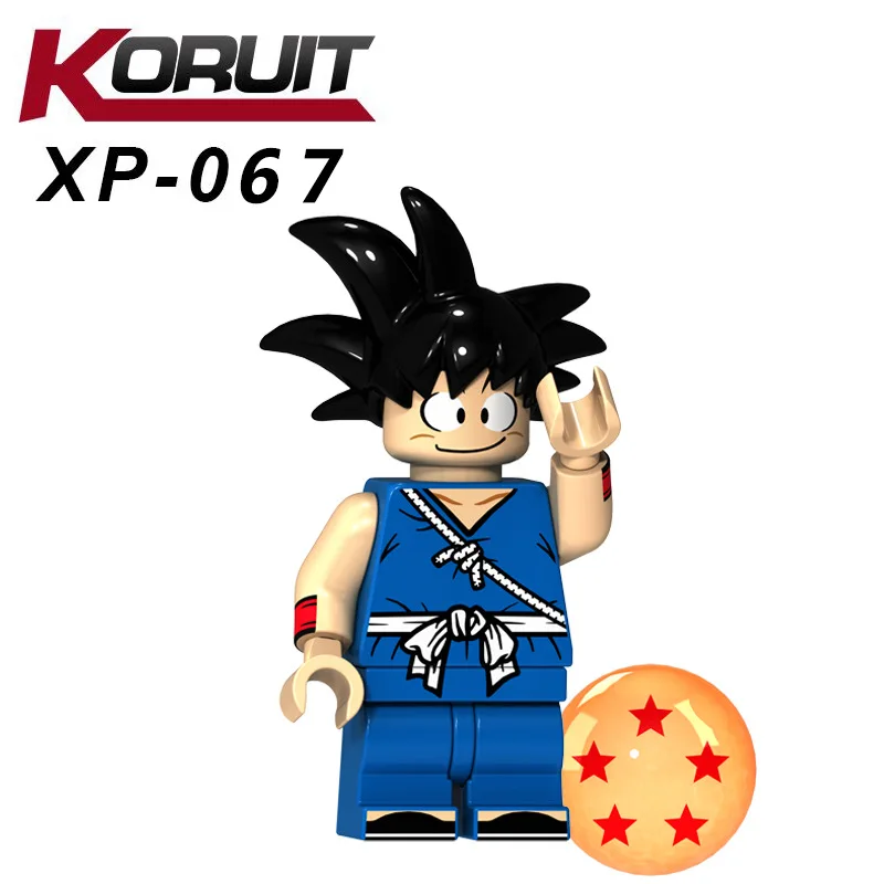 Grandtag Kt1009 серия Dragon Ball строительные блоки Минифигурки Обучающие сборные строительные блоки сумка Детская игрушка Горячая Распродажа
