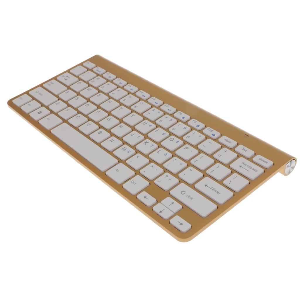 2.4G Wireless Keyboard and Mouse Mini Multimedia Keyboard Mouse Combo Set For Notebook Laptop Mac Desktop PC TV Office Supplies
