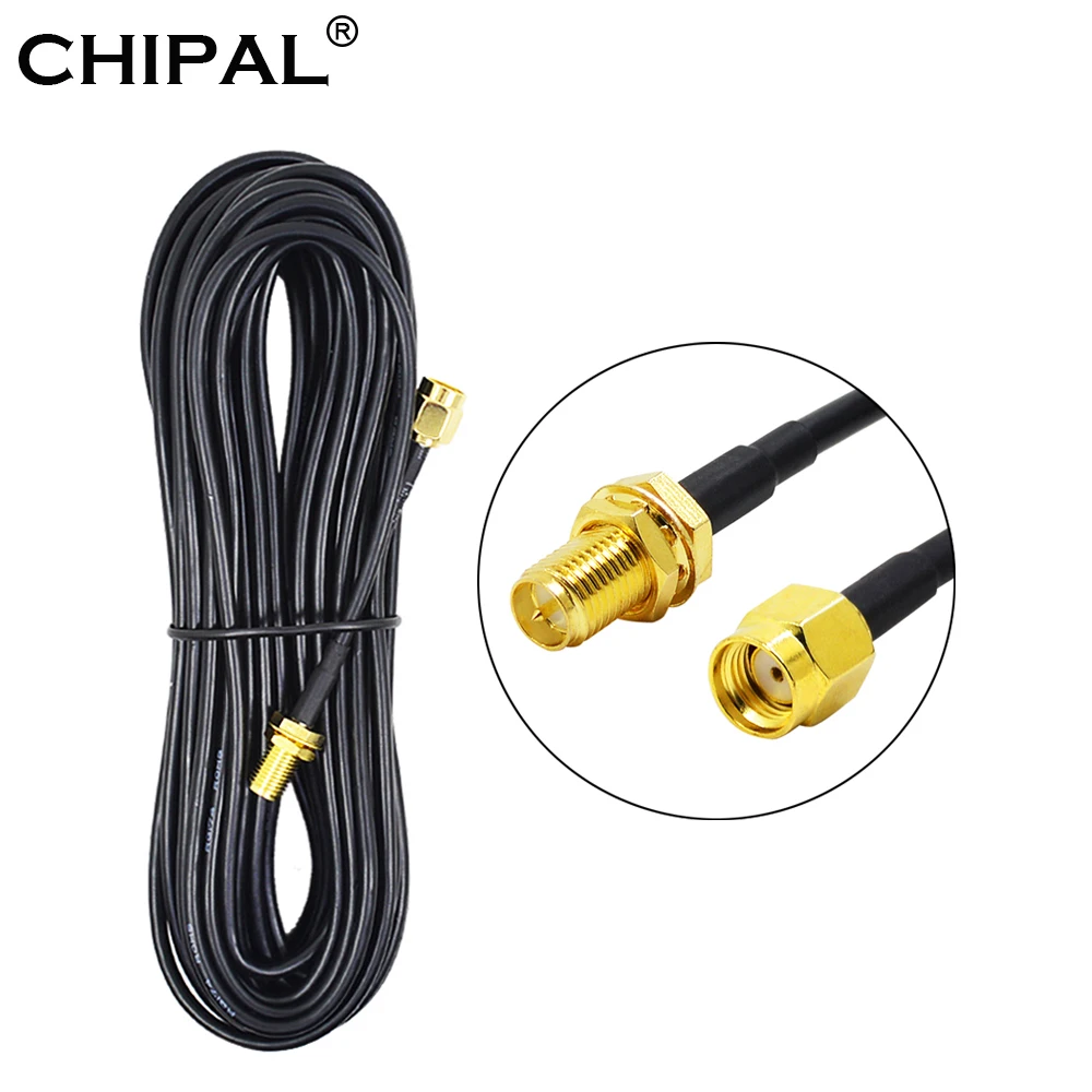 CHIPAL от 9 месяцев до 6M 3M USB кабель 1 м Медь RG174 RP SMA мужского и женского пола