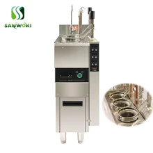 Коммерческая профессиональная 30L электричество площадка гироскутера Авто Лифт машина для приготовления лапши с 3 корзинами Автоматическая корзина Лифт паста плита