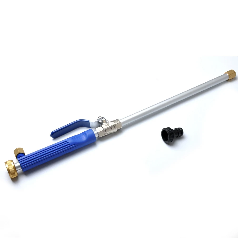 

Car Washer Gun High Pressure Power Water Jet Washer Spray Nozzle Watering Cleaning Gun With 50ft Expandable Hose Washing Tools
