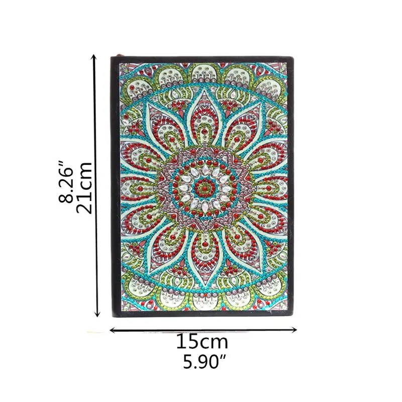 Diamond Painting Cover Classic Notebook Subject Notebooks Sketchbook Hardcover Q6PE