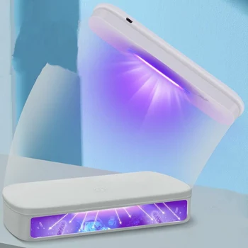 

UV Disinfection Box Mobile Phone Mask UV-Wand Sterilizer Disinfection Lamp UV Sterilization Lamp Portable Sterilization Box