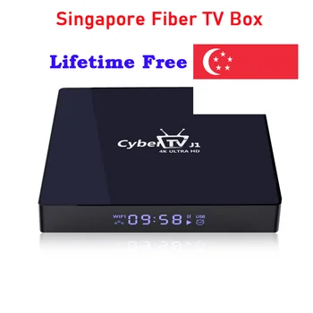 

Singapore Smooth starhub Fiber iptv box CyberTV J1 Android 9.0 BT4.0 2.4/5G wifi fast response Fiber Turbo TV Box