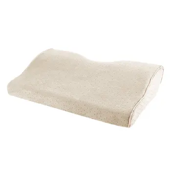 

Ventilated Slow Rebound Memory Foam Pillow Orthopedic Neck Soft Massager Fiber Travel Pillow Cervical Health Care 490*300*95mm