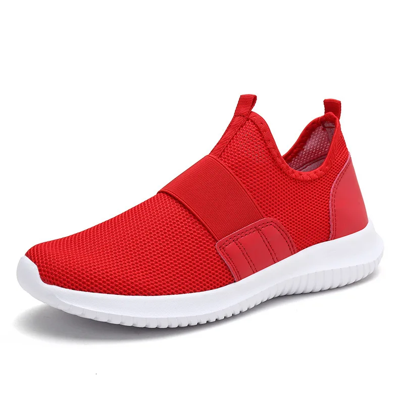 Top quality men sport Run Shoes for men red grey colors