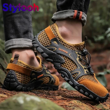 

Men Casual Hiker Unisex Adult Outdoor Shoes Unisex Shoes Trail Running Shoes Gym Fitness Trainers walking Hiking Shoes size39-50