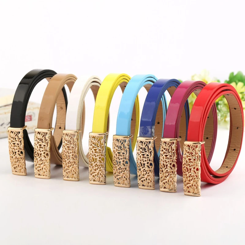 

Hollow luxury Korean women's belt women's summer simple simple wild ladies belt women belt designer belts men high quality