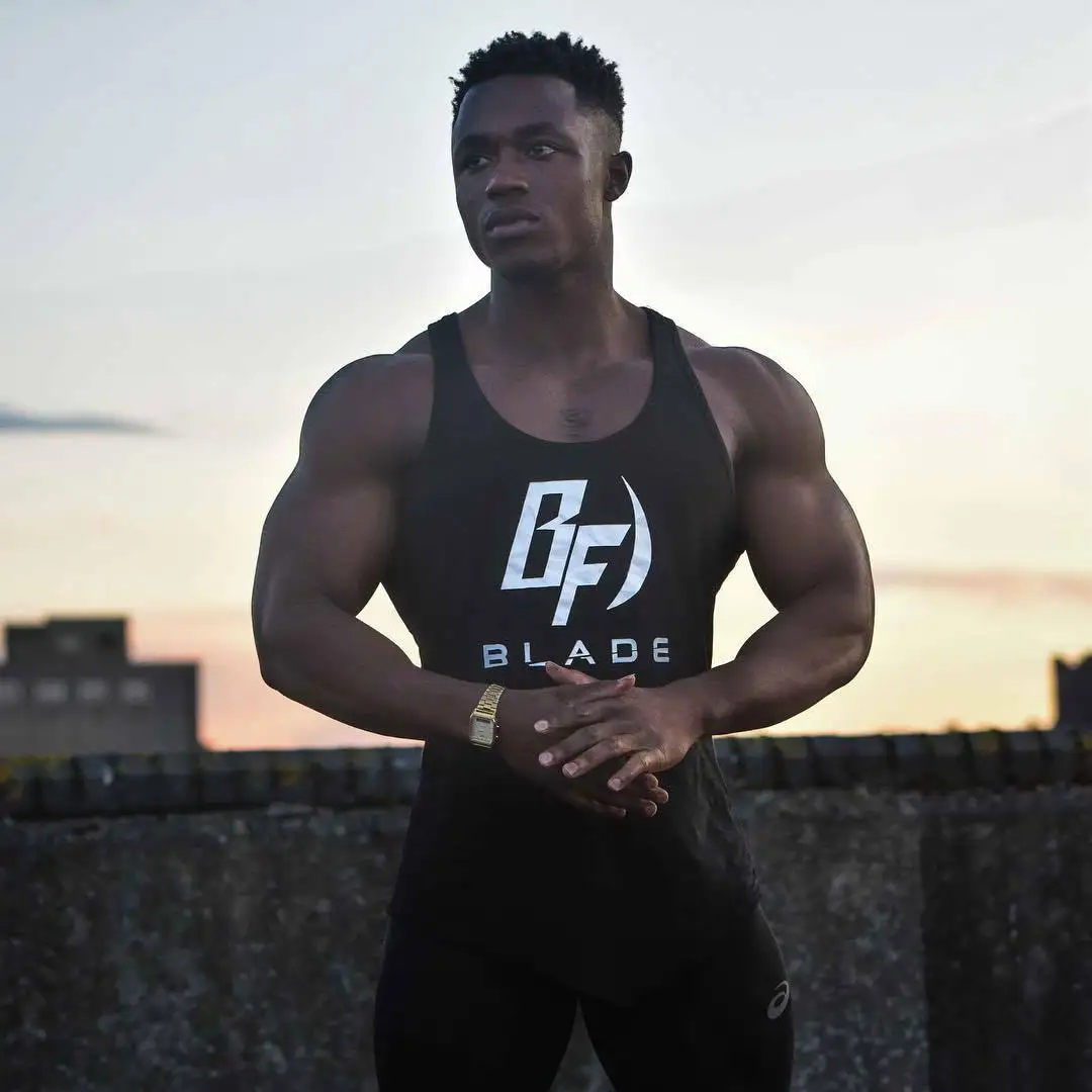 

Muscle Aesthetics Fitness Sports Running Training Tight Vest Sleeveless Waistcoat Breathable Sweat Absorbing Quick-Dry Ultra-str