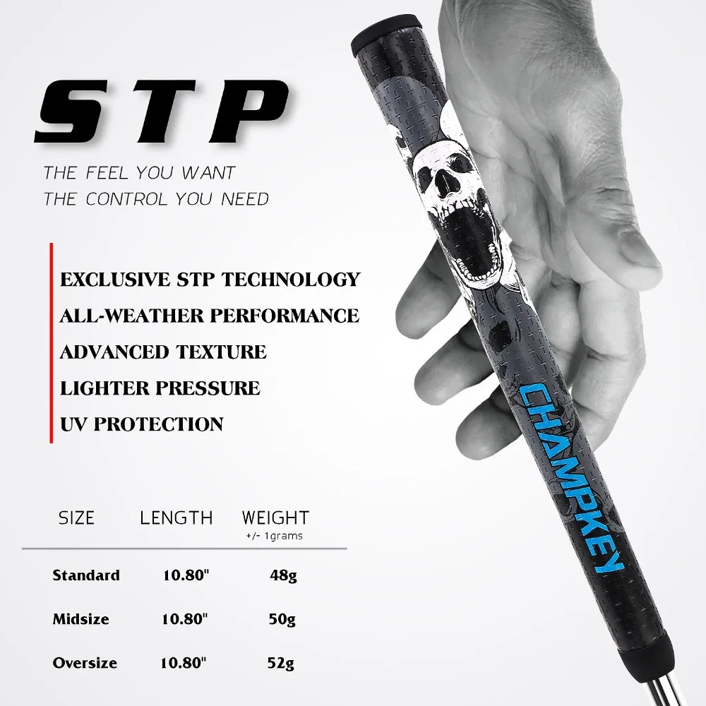 Champkey 8 шт череп из искусственной кожи Стандартный захват гольф-клуба среднего размера