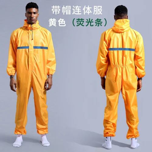 orange reflective Дождевик/соединенный мужской Дождевик/комбинезон мужской и женский раздельный дождевик с капюшоном Женский дождевик - Цвет: orange reflective