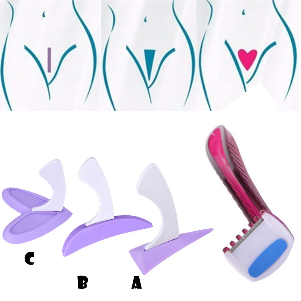 For Women Bikini Dedicated Privates Shaving Stencil Sexy Female Pubic Hair Razor Intimate Shaping Beauty Device Tool Razor Aliexpress