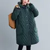 Winter Chaqueta Plus Size Casual Cotton Padded Clothes Quilted Velvet Thickening Cold-Proof Soft Hooded Coat Women's Jacket y810 ► Photo 2/6