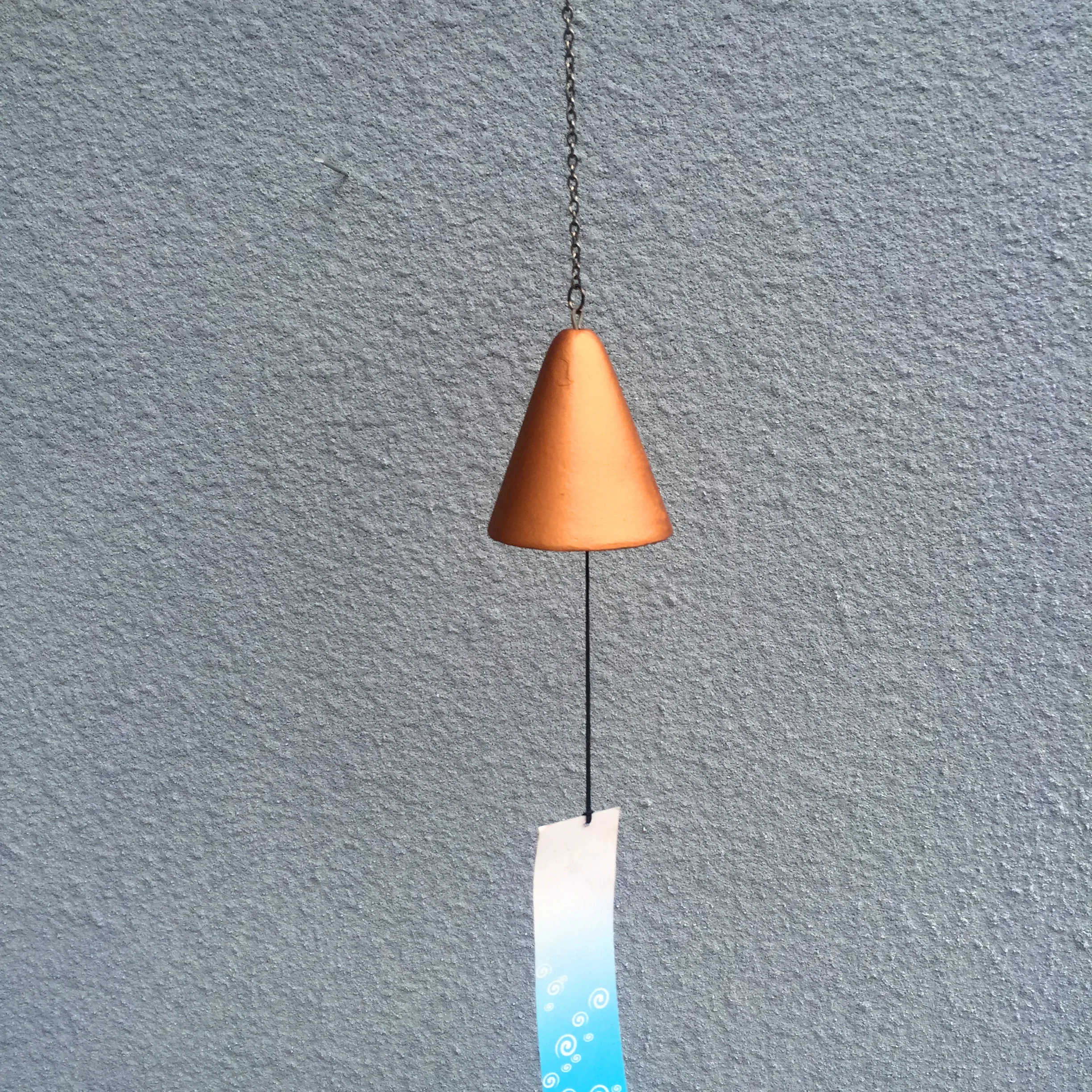 Japanese Style Traditional Furin Wind Chime Bell Iwachu Nambu Cast Iron