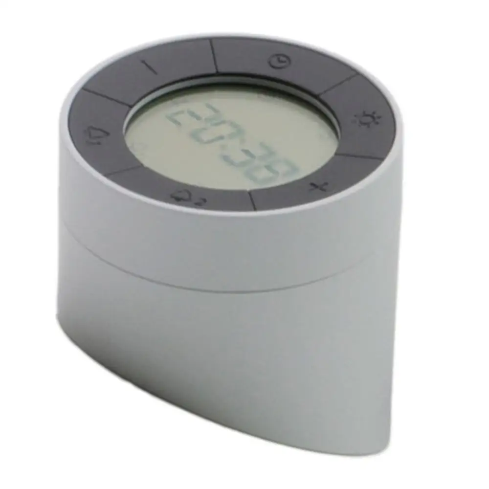 

Hbk Alarm Clock Flip Night Light Creative Led Electronic Alarm Clock Usb Charging Digital Clock Mini Alarm Clock Lamp