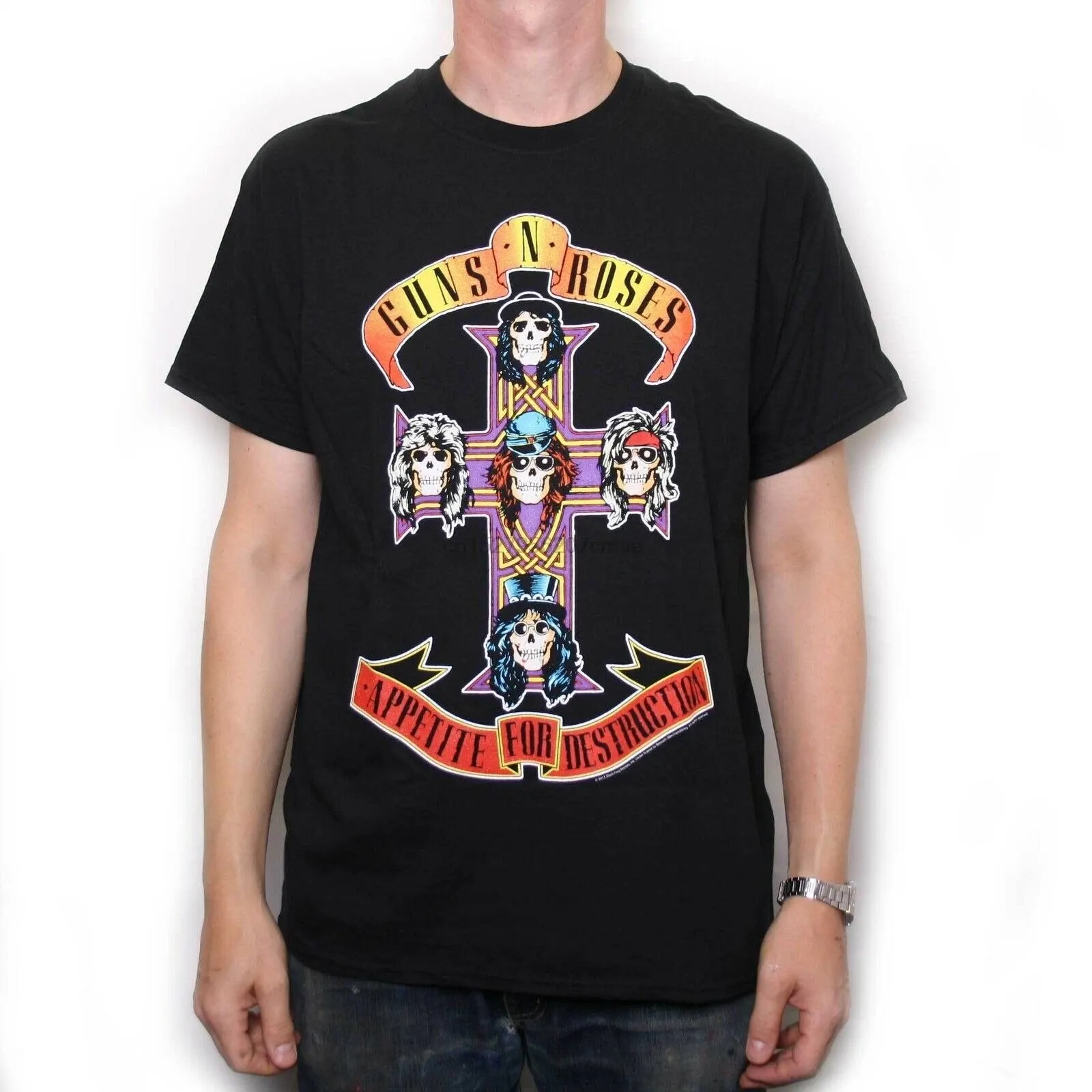 Clothing, Shoes & Accessories Guns Roses Wings Skull Tour 2011 FL-NV ...