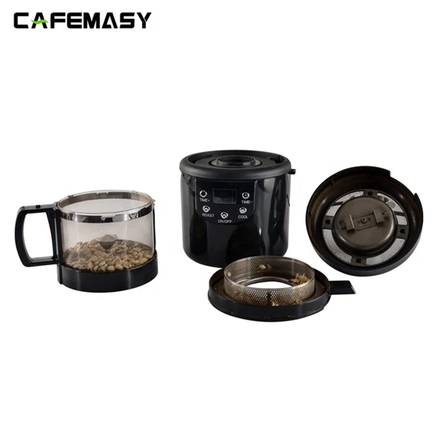 220V Coffee Accessories Home  Coffee Roasting Machine Household Baking Roasted Bean Machine Coffee Roaster 80g 3
