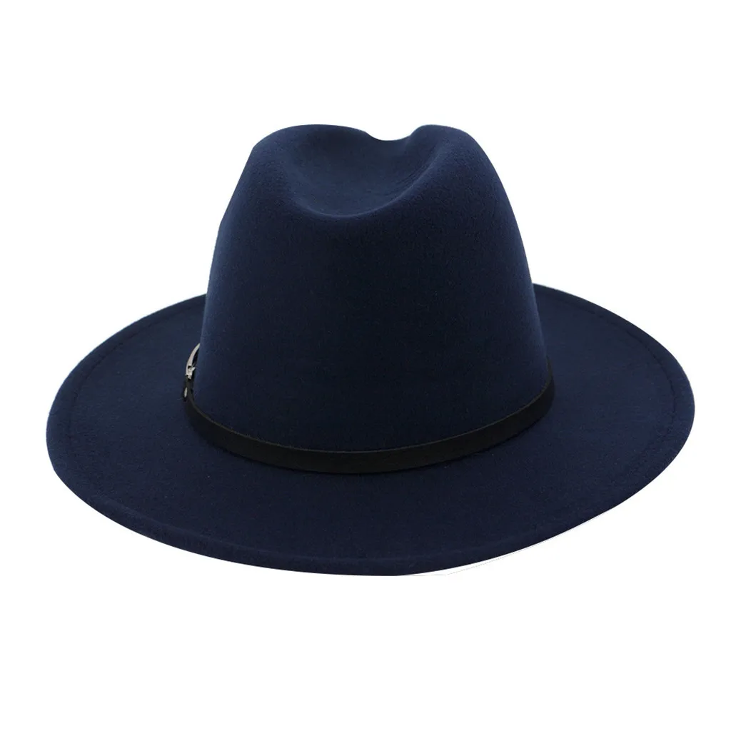 Новые головные уборы для мужчин и женщин винтажные многоцветные Sombreros широкая шляпа с пряжкой на ремне Регулируемые головные уборы Mulheres chapeus
