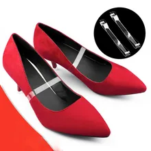 Женские туфли с фиксированным каблуком; удобная невидимая обувь; одна пара туфель; кружевные туфли с прозрачными ремешками на высоком каблуке; нескользящие туфли с ремешком