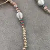 Boho Wood Beads Eyeglass Chains with Silver Ball Metal Sunglasses Reading Glasses Chain Eyewears Cord Holder Neck Strap Rope 4