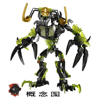 

BIONICLE 191pcs Umarak Destroyer Figures 614 Building Block Toys All Brands Compatible Lepining BIONICLE Christmas Gift