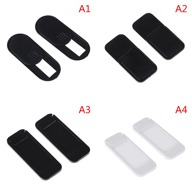 

1pc WebCam Cover Shutter Plastic Slider Universal Camera Cover For Web Laptop for iPad PC Macbook Tablet Privacy Sticker