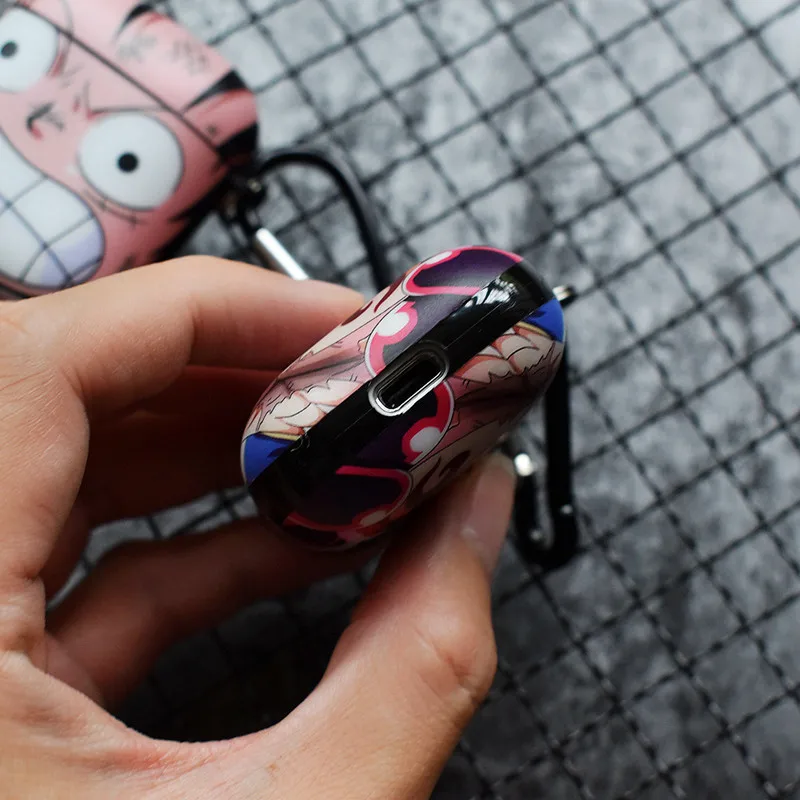 Крутой цельный чехол для наушников Haoushoku Haki Monkey D. Luffy для Apple Airpods 1/2 ультра-тонкий мягкий защитный чехол для наушников