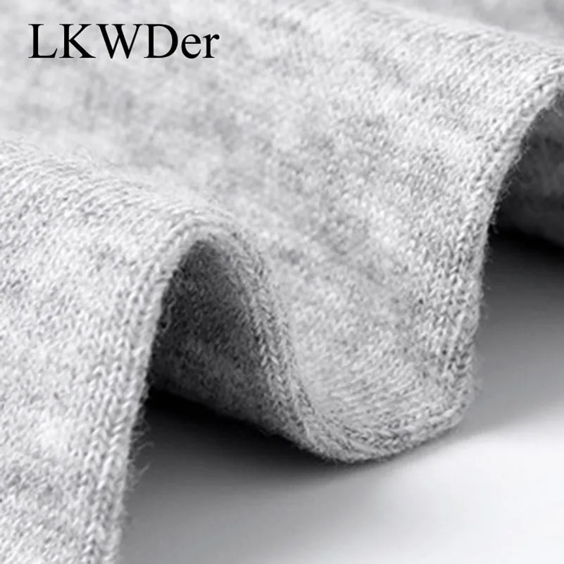 LKWDer 6 пар мужских носков дезодорант высокое эластичное качество хлопковые носки большого размера плюс 46,47, 48 Подарочная коробка Calcetines Hombre