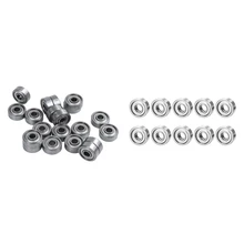 20 Pcs 624ZZ 4mm x 13mm x 5mm Carbon Steel Shielded Radial Ball Bearings Deep Groove Ball Bearings& 10 Bearing 604ZZ 4X12 Shiel