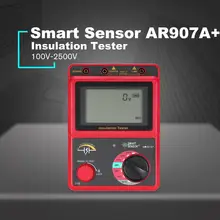 100-2500 В мегомметровый тестер сопротивления заземления, Мегаомметр, Вольтметр переменного/постоянного тока, тестер