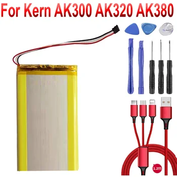 Battery for iRiver Astell & Kern AK300 AK320 AK380 Player New Li Polymer Rechargeable Accumulator Pack Replacement