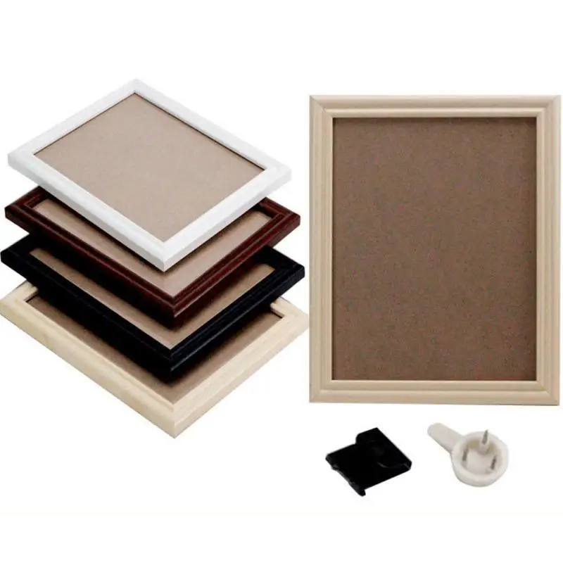 Photo Frame For Picture Wooden Clip Paper