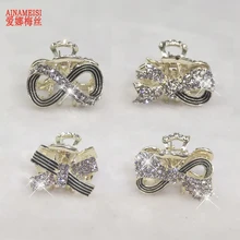 AINAMEISI волосы коготь-кулон с зажимами заколка для волос аксессуары ювелирные изделия для женщин Девушка Стразы Шпилька Мода Золотой Металл свадебный подарок