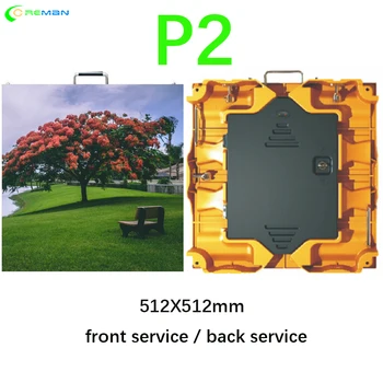 

Indoor Screen Display P2 P3 P4 Led Video Wall Screen P2 Led TV Panel Display screen 512x512 smd light weight wall cabinet
