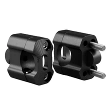 1 пара 7/8 дюймов 22 мм руль мотоцикла ручка жир бар крепление зажимы Riser Универсальный NJ88