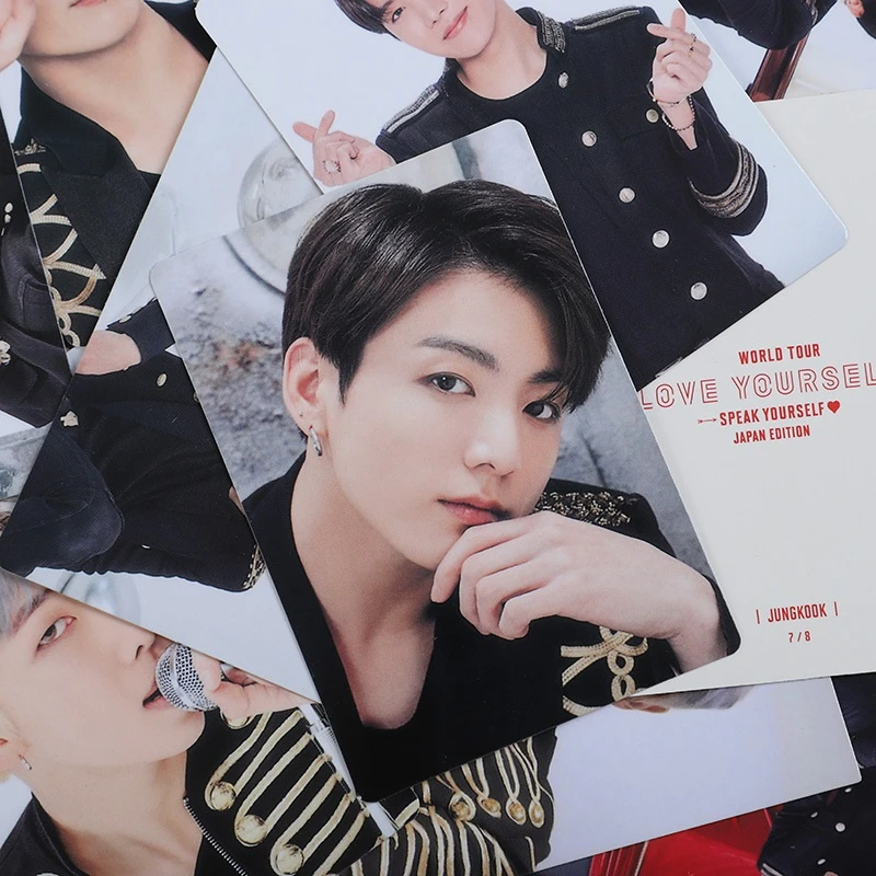 

KPOP Bangtan Japan Field Album Individualcards Random Collection Cards V Suga Jimin Jk Photo Card Poster HDPhotocard 8pc/set