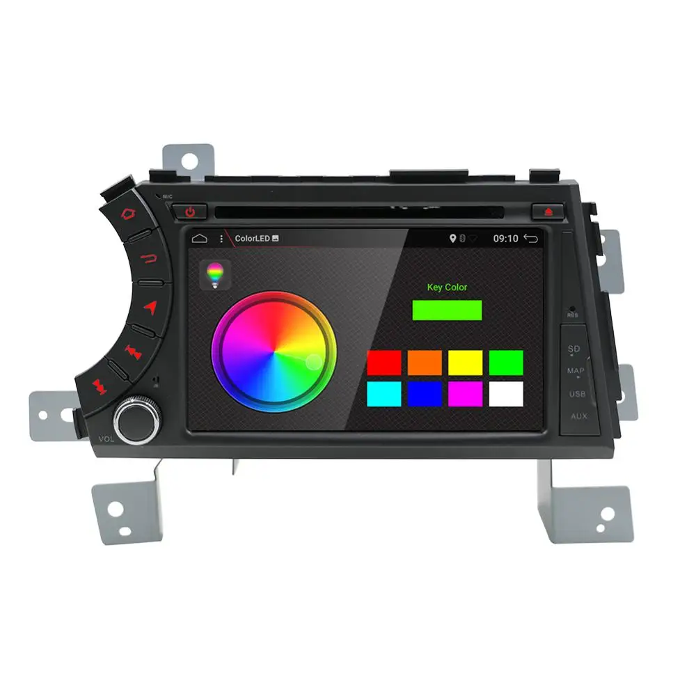 Flash Deal 2 din HD 1024X600 Octa Core Android 9.0 Car DVD Player For SsangYong Kyron/Actyon/Tradie/Koran 2005-2013 GPS Radio Stereo 32G 1