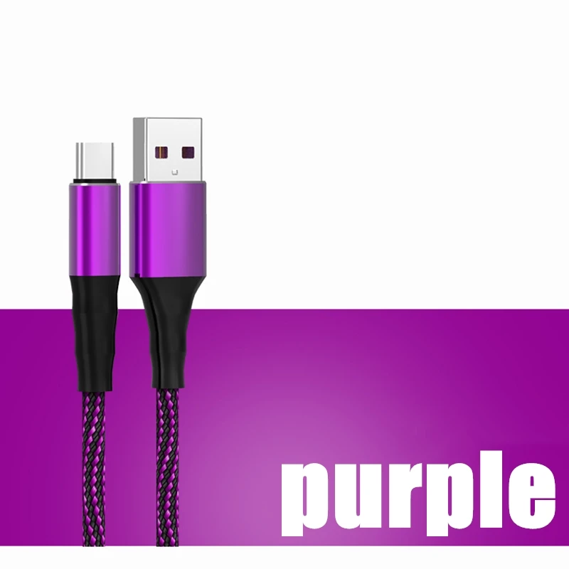 5A супер быстрый USB C кабель для зарядки huawei Xiaomi P30 P20 LiteType C Supercharge USB C Быстрая зарядка 3,0 USB