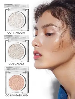 

FOCALLURE Diamond Glow Glittery Highlighter 3 Styles Optional Long Lasting Shiny Bright Soft Powder Palette Highlighter