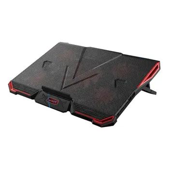 

Alien Gaming Laptop Cooler 15.6-Inch-Usb Version Notebook Cooler Pad 5 Led Fans Touch Cooling Stand For Gaming Laptop