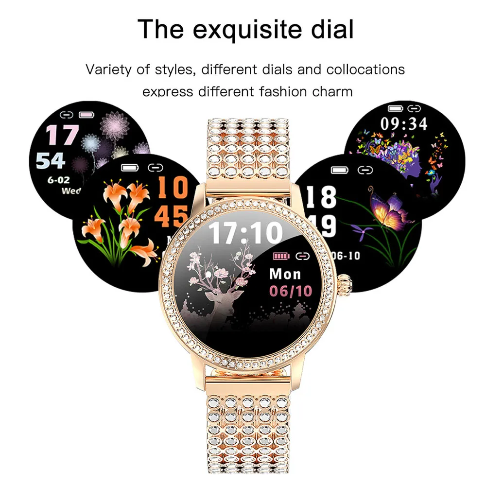 Women Diamond Smart Watch