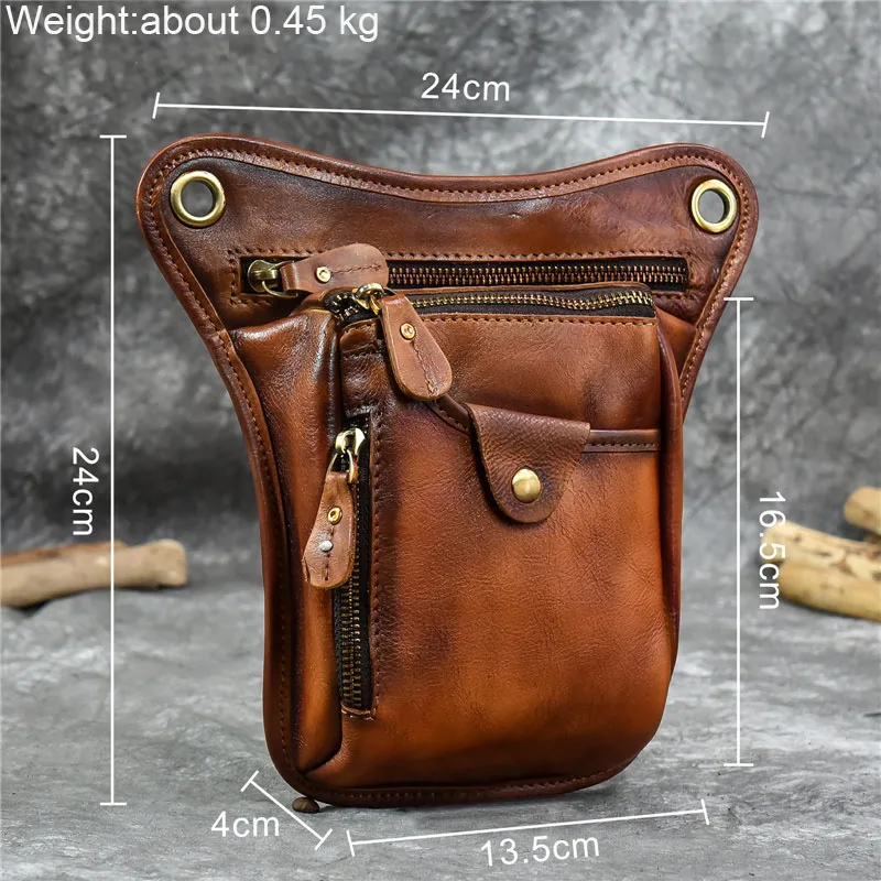 Leather Leg Bag 1