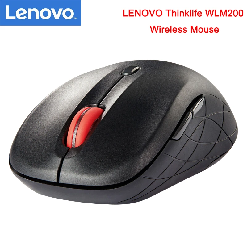 LENOVO Беспроводная мышь Thinklife WLM200 с USB подключением 2 4 ГГц 1500 точек/дюйм Бесшумная