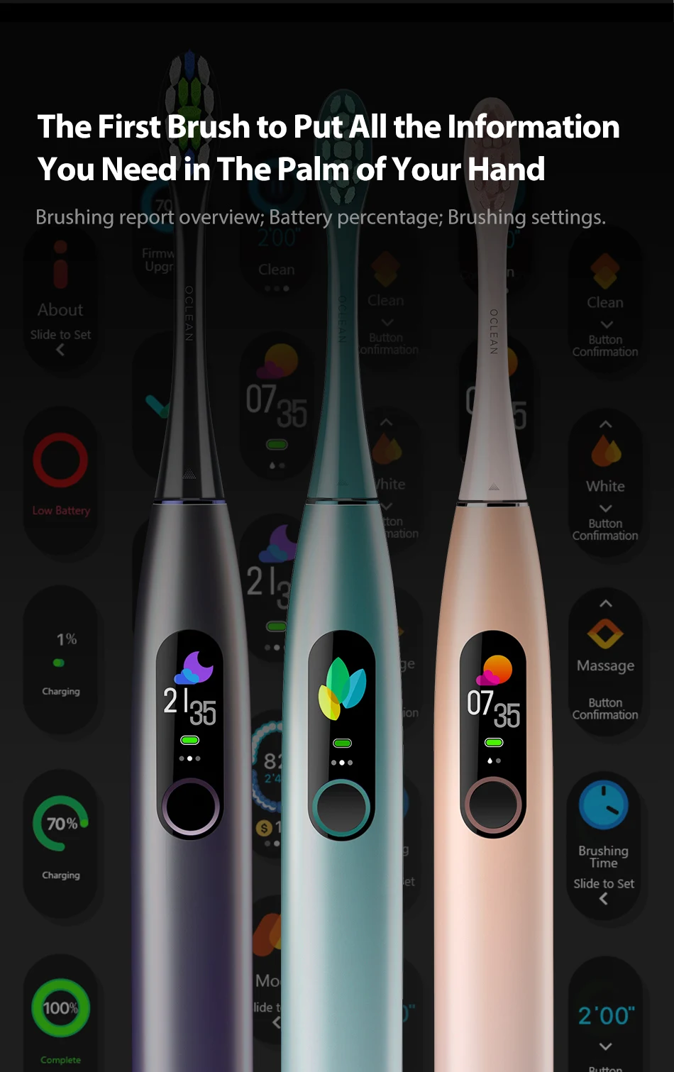Oclean X pro Electric Toothbrush