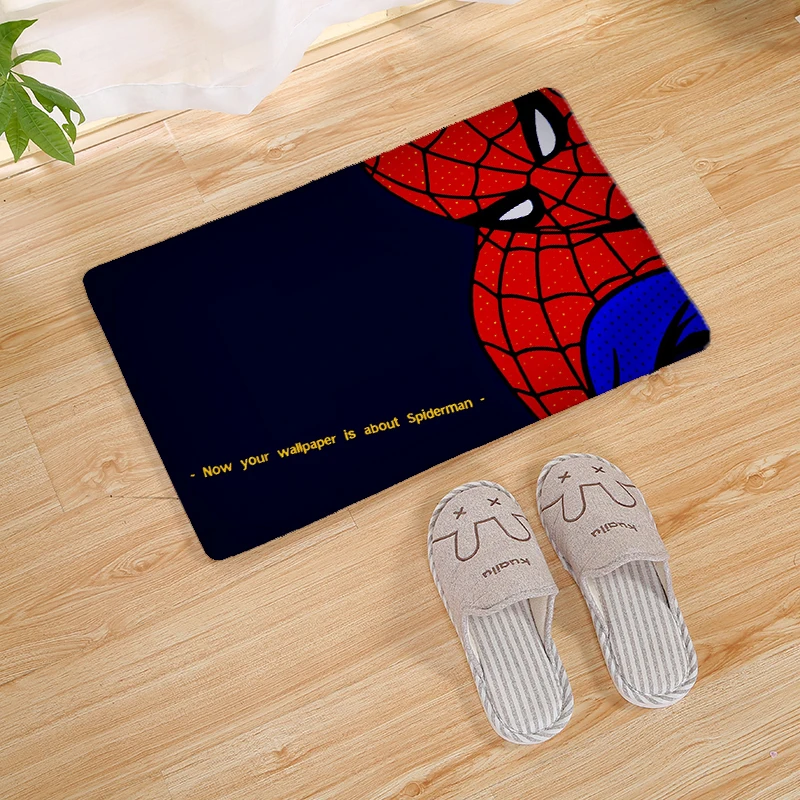 14 Герой Marvel Человек-паук печать современный домашний коврик стелька кухонный ковер крытый Открытый Добро пожаловать ванная комната Противоскользящие коврики 80 см - Цвет: 14